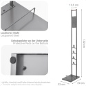 Italdos Uchwyt Organizer stojak do odkurzacza Dyson metalowy stabilny