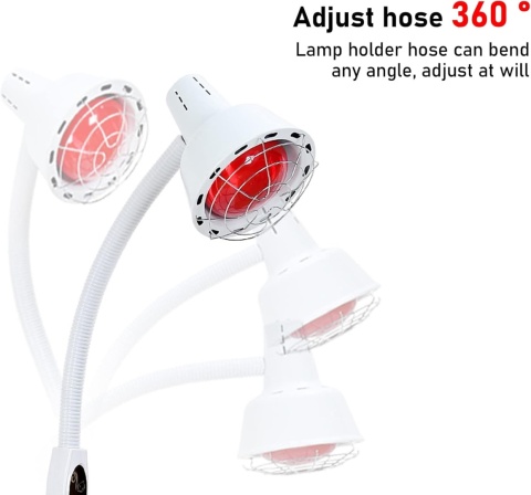 LAMPA NA PODCZERWIEŃ ROZGRZEWAJĄCA LECZNICZA SOLUX MOCNA REGULOWANA 275W