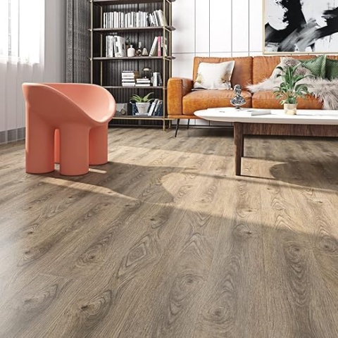 Livelynine 32 płytek podłogowych z linoleum panele 90x 15 cm