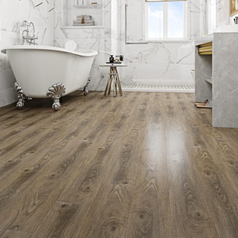 Livelynine 32 płytek podłogowych z linoleum panele 90x 15 cm