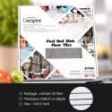 Livelynine 32 szt. płytki podłogowe samoprzylepne winylowe płytki podłogowe szare 30 x 30