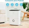 MIDEA Cichy osuszacz powietrza 20L do wewnątrz do 50 m2 zbiornik 3L