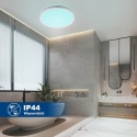 ONDTA Lampa sufitowa LED, ściemniana, panel LED, Ø 57 cm, 45 W, RGB