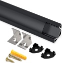 Profil LED, Aluminiowy 6 × 1 m, Kształt Litery V