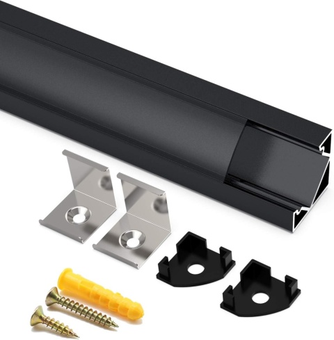 Profil LED, Aluminiowy 6 × 1 m, Kształt Litery V