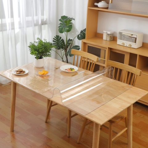 Przeźroczysty Obrus PVC Wodoodporny Trwały Wytrzymały 65 x 110 cm