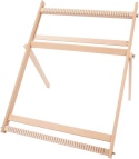 Regulowany stojak z prawdziwego drewna do tkania 70 * 50 * 3 cm
