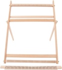 Regulowany stojak z prawdziwego drewna do tkania 70 * 50 * 3 cm