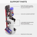 STOJAK DO ODKURZACZA DYSON V6 V7 V8 V10 V11 V12 V15 OKRĄGŁY STYLOWY biały