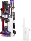 STOJAK DO ODKURZACZA DYSON V6 V7 V8 V10 V11 V12 V15 OKRĄGŁY STYLOWY biały