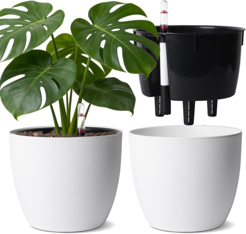 T4U ZESTAW 2 DONICZEK SAMONAWADNIAJACYCH NAWADNIANIA WSKAZNIK WODY