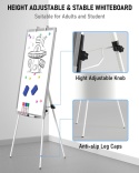 TABLICA MAGNETYCZNA 60x90 SUCHOŚCIERALNA DO PREZENTACJI AKCESORIA FLIPCHART