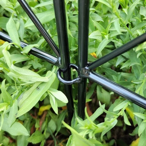 Thealyn dekoracyjny płot 61 cm x 61 cm, 5 paneli, 3 m metalowe ogrodzenie