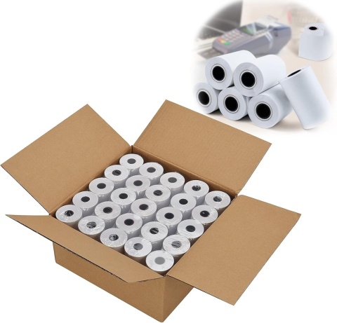 50 x rolki termiczne 57 mm x 12 mm x 50 m