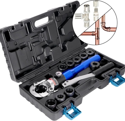 AMZCNC Hydrauliczne szczypce do zaciskania Ø12-28 mm miedziane