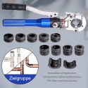 AMZCNC Hydrauliczne szczypce do zaciskania Ø12-28 mm miedziane