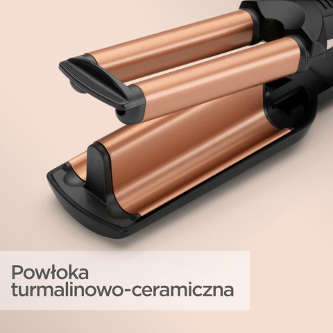 Babyliss Falownica DEEP WAVES W2447W + mata termoodporna fryzjerska