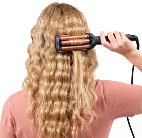 Babyliss Falownica DEEP WAVES W2447W + mata termoodporna fryzjerska