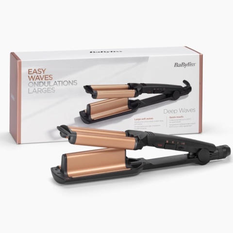 Babyliss Falownica DEEP WAVES W2447W + mata termoodporna fryzjerska