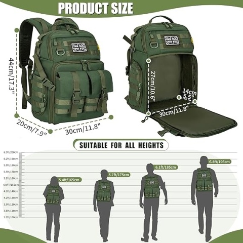 Duży Plecak Fotograficzny RACAM na Aparat i Tablet