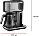 Ekspres przelewowy Russell Hobbs Attentiv 26230-56 1,25 l ZE SPIENIACZEM