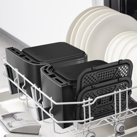 Frytkownica Beztłuszczowa TEFAL EY901810 Dual EasyFry 8.3L AirFryer XXL