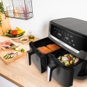 Frytkownica Beztłuszczowa TEFAL EY901810 Dual EasyFry 8.3L AirFryer XXL