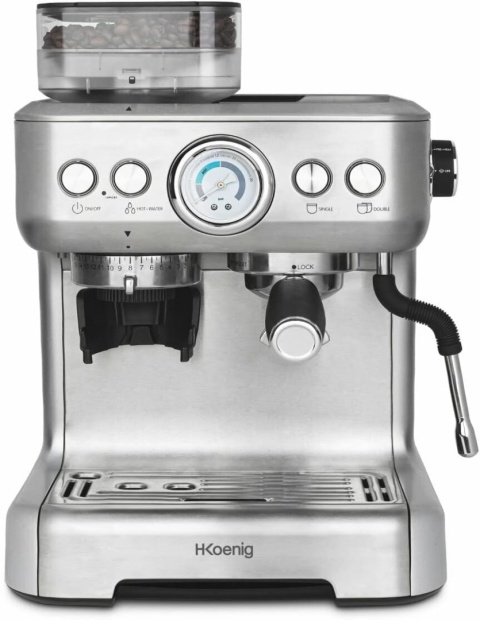 H.Koenig Ekspres do kawy z młynkiem EXPRO980, 2,7 l, zbiornik na ziarna