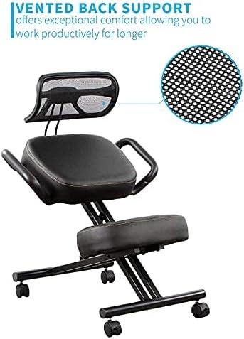 KLĘKOSIAD KLĘCZNIK KRZESŁO BIUROWE ERGONOMICZNE FOTEL BIUROWY