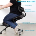 KLĘKOSIAD KLĘCZNIK KRZESŁO BIUROWE ERGONOMICZNE FOTEL BIUROWY