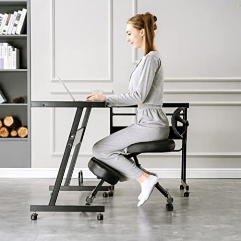 KLĘKOSIAD KLĘCZNIK KRZESŁO BIUROWE ERGONOMICZNE FOTEL BIUROWY