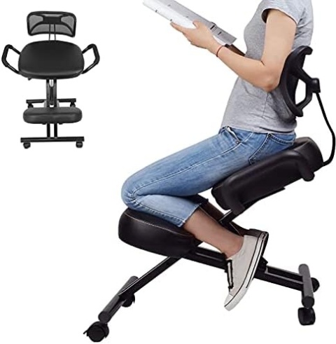 KLĘKOSIAD KLĘCZNIK KRZESŁO BIUROWE ERGONOMICZNE FOTEL BIUROWY