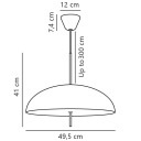 Lampa wisząca Versale 50 - Design for The People by Anker Studio