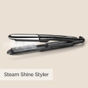 Parowa Prostownica do włosów Babyliss ST496E diamentowo-ceramiczna 2w1 loki