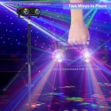 Światło dyskotekowe LED 5w1 statyw pilot disco DJ impreza