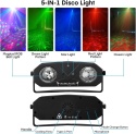Światło dyskotekowe LED 5w1 statyw pilot disco DJ impreza