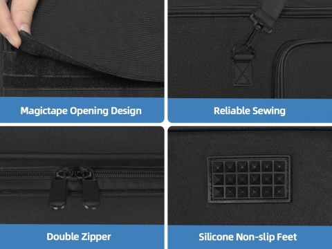 Torba na statyw 152,4 cm, futerał na statyw do aparatu, sprzętu oświetleniowego i audio, wodoodporny