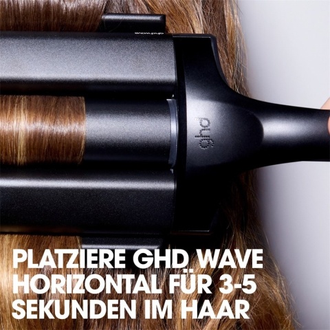 ghd Wave Triple Barrel Falownica do Włosów Luźne Fale Plażowe Glossy