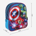 Avengers Plecak dla Przedszkolaka 3D