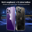 CASEKOO [Ultra cienkie i bardzo przezroczyste etui do iPhone 14 Pro