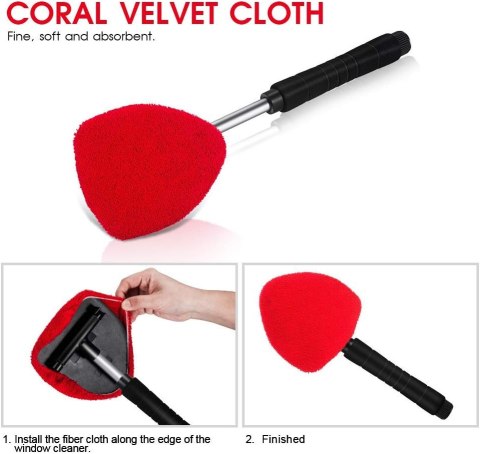 MASTERTOP Zestaw do sprzatania samochodu, myjka do okien