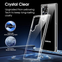 Oryginalne, oficjalne etui CASEKOO Clear do Samsunga Galaxy S23 Ultra