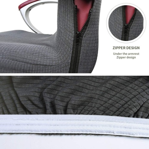 Pokrowiec Souarts na krzesło biurowe Uniwersalny Zdejmowany