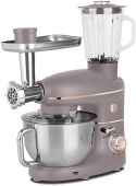 Berlinger Haus Robot kuchenny z młynkiem i mikserem, 1500 W, Taupe Collection BH-9530