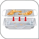 Grill Elektryczny Stołowy Tefal EasyGrill Adjust BG90E5 2300W z Termostatem