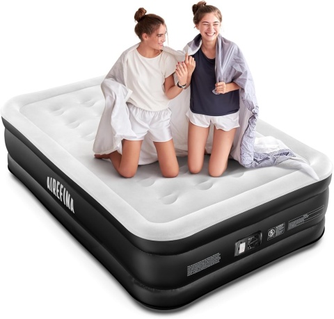 Materac dwuosobowy airefina 190 x 137 x 46 cm biały