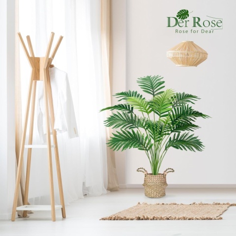 Der Rose Sztuczna palma, 71 cm z doniczka