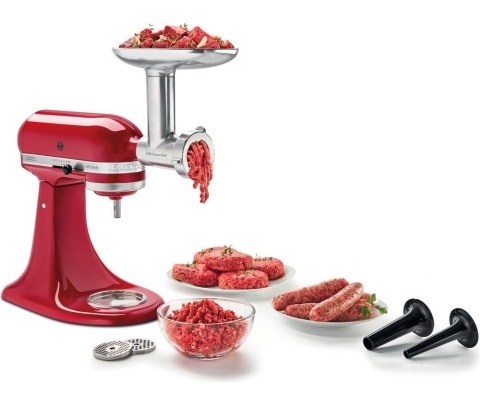 Oryginalna Nasadka KitchenAid 5KSMMGA Maszynka do Mielenia Mięsa +Akcesoria