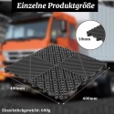Podłoga moduł Płytki puzzle 40x40 Garaż Auto Posadzka Warsztat Czarny