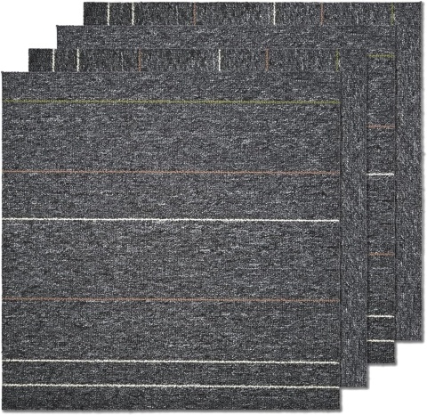 Podłogowe płytki dywanowe, 20 szt, 5 m², 50x50 cm,